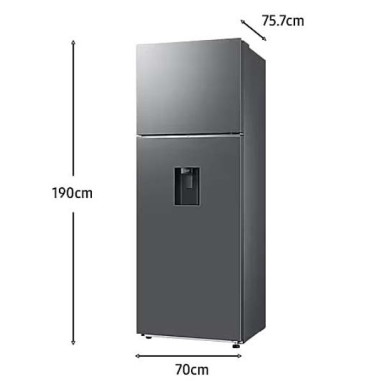 Heladera Samsung TMF 517L C/Dispenser Silver