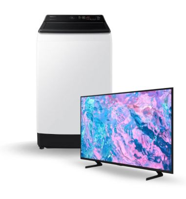 Combo Samsung Lavarropas 15KG + TV...