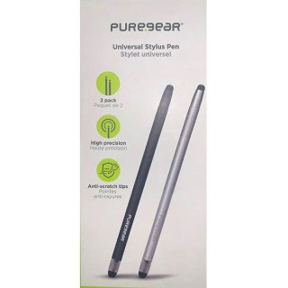 Pencil PureGear Stylus 2 Pack PENCIL BLK/SIL