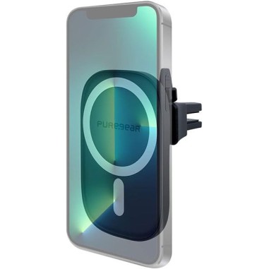 Cargador Magnetico PureGear Wireless Vent Car Negro al mejor precio del Paraguay