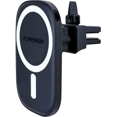 Cargador Magnetico PureGear Wireless Vent Car Negro al mejor precio del Paraguay