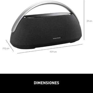PARLANTE GO+PLAY 3 HARMAN KARDON BLACK Al mejor precio del Paraguay