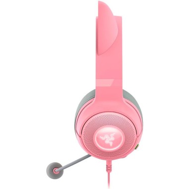 Auricular Gamer Razer Kraken Kitty V2 - Rosa.Al mejor precio del Paraguay