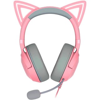 Auricular Gamer Razer Kraken Kitty V2 - Rosa.Al mejor precio del Paraguay