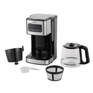 Cafetera Oster Programable 12 tazas con pantalla táctil