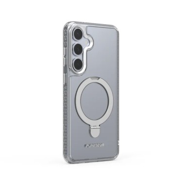 Samsung S25 PLUS PureGear Slim Shell PLUS Kik with MagSafe Silver