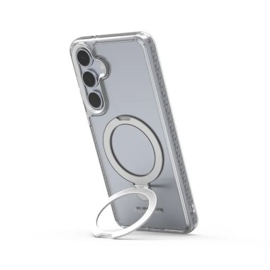 Samsung S25 PLUS PureGear Slim Shell PLUS Kik with MagSafe Silver