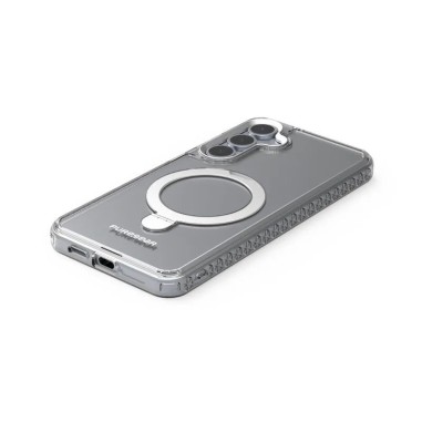 Samsung S25 PLUS PureGear Slim Shell PLUS Kik with MagSafe Silver