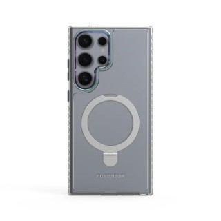 Samsung Galaxy S25 Ultra PureGear Slim Shell PLUS Kik with MagSafe Silver