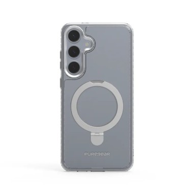 Samsung Galaxy S25 PureGear Slim Shell PLUS Kik with MagSafe Silver