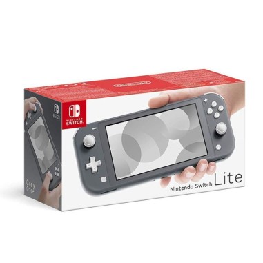 Consola Nintendo Switch Lite – Gris – Compacta, Portátil y Accesible