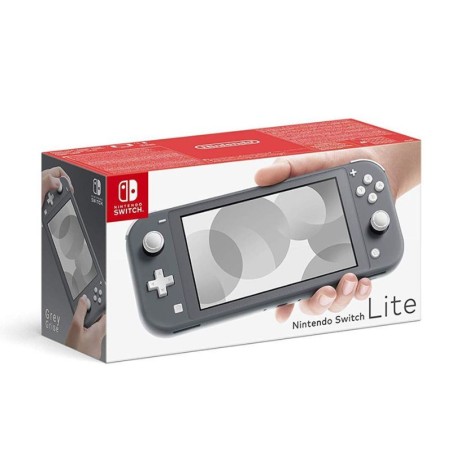 Consola Nintendo Switch Lite – Gris – Compacta, Portátil y Accesible