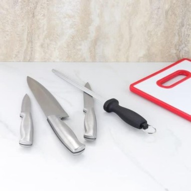 Set de Cuchillos Oster de Acero Inoxidable
