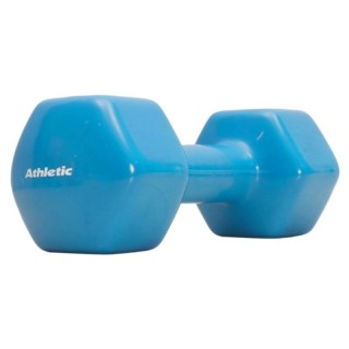 Mancuerna de Vinilo Athletic 7KG Cian