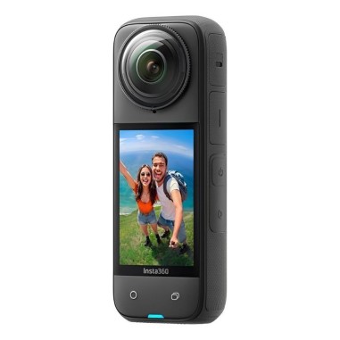 Cámara de Acción Insta360 X4 – Video 360° 8K, Estabilización FlowState - Negro
