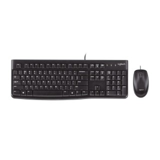 Kit Teclado + Mouse Logitech MK120 USB - Negro