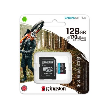 Memoria Micro SD Kingston Canvas Go Plus 128GB