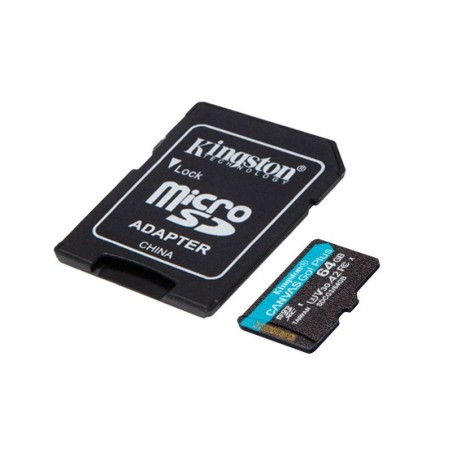 Memoria Micro SD Kingston Canvas Go Plus 64GB