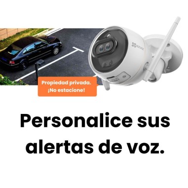 Cámara de Seguridad EZVIZ C3X WiFi – Lente Dual + Visión Nocturna a Color + Inteligencia Artificial