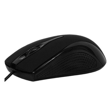 Mouse ArgomTech Maxi – Óptico con Cable, Precisión y Comodidad – Negro