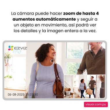 Cámara de Seguridad EZVIZ H6 WiFi Inteligente – 5MP (Lente 4 mm)