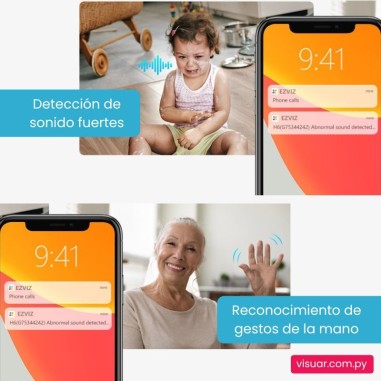 Cámara de Seguridad EZVIZ H6 WiFi Inteligente – 5MP (Lente 4 mm)