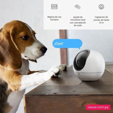Cámara de Seguridad EZVIZ H6 WiFi Inteligente – 5MP (Lente 4 mm)