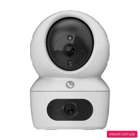 Cámara de Seguridad EZVIZ H7C Dual Cam WiFi – Interior 2K Panorámica