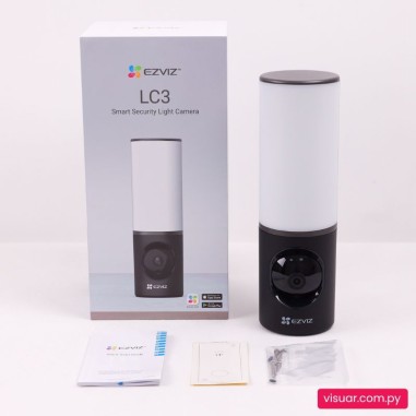 Cámara de Seguridad EZVIZ LC3 WiFi Exterior con Luz Integrada – 2K (4MP)