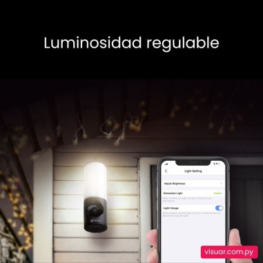 Cámara de Seguridad EZVIZ LC3 WiFi Exterior con Luz Integrada – 2K (4MP)