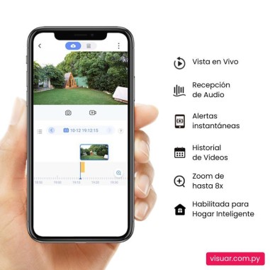 Cámara de Seguridad EZVIZ LC3 WiFi Exterior con Luz Integrada – 2K (4MP)