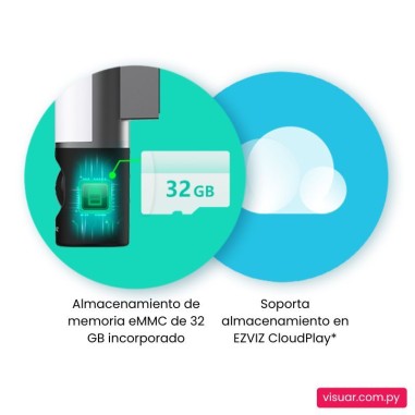 Cámara de Seguridad EZVIZ LC3 WiFi Exterior con Luz Integrada – 2K (4MP)