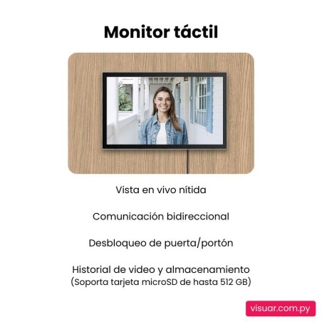 Videoportero Inteligente EZVIZ HP7 2K – Pantalla Táctil & WiFi