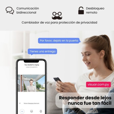 Videoportero Inteligente EZVIZ HP7 2K – Pantalla Táctil & WiFi