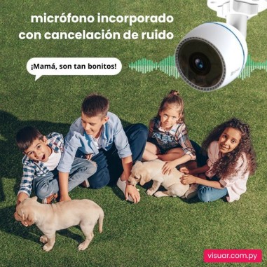Cámara de Seguridad EZVIZ H3C WiFi para Exterior – Full HD 2MP (Lente 4 mm)
