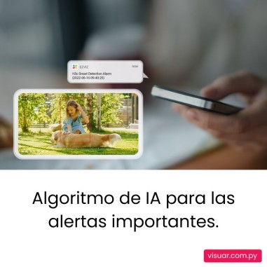 Cámara de Seguridad EZVIZ H3C WiFi para Exterior – Full HD 2MP (Lente 4 mm)