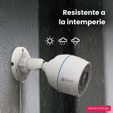Cámara de Seguridad EZVIZ H3C WiFi para Exterior – Full HD 2MP (Lente 4 mm)