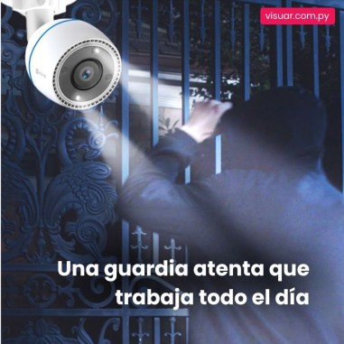 Cámara de Seguridad EZVIZ H3C WiFi para Exterior – Full HD 2MP (Lente 4 mm)