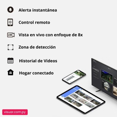 Cámara de Seguridad EZVIZ H3C WiFi para Exterior – Full HD 2MP (Lente 4 mm)