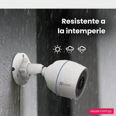 Cámara de Seguridad EZVIZ H3C WiFi para Exterior – Full HD 2MP (Lente 2.8 mm)