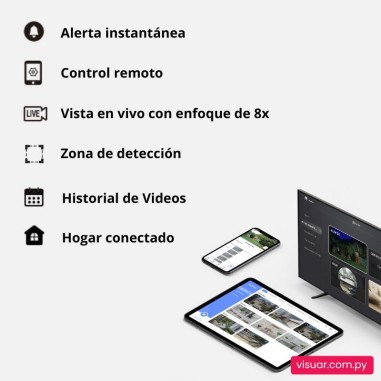Cámara de Seguridad EZVIZ H3C WiFi para Exterior – Full HD 2MP (Lente 2.8 mm)