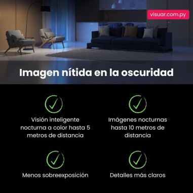 Cámara de Seguridad EZVIZ H6C WiFi Inteligente – Full HD 2MP