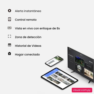 Cámara de Seguridad EZVIZ H6C WiFi Inteligente – Full HD 2MP