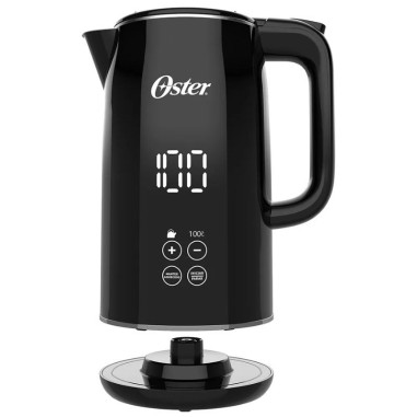 Hervidora Oster Digital 1,7L con control de temperatura