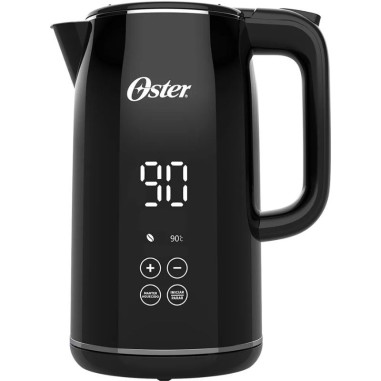 Hervidora Oster Digital 1,7L con control de temperatura