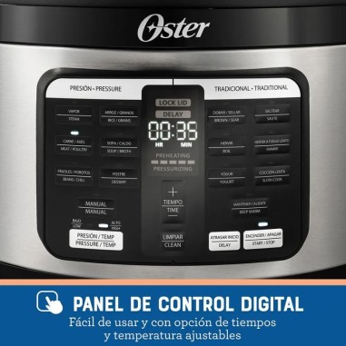 Olla a presion electrica Oster Multifuncion 5,7L