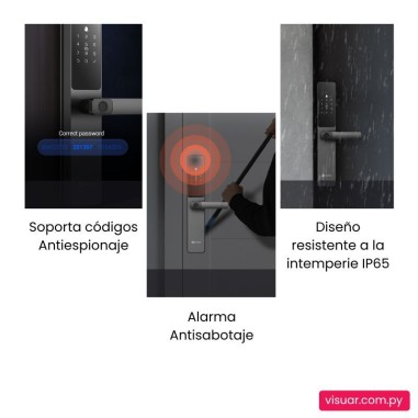 Cerradura Inteligente EZVIZ DL05 con Huella Dactilar – WiFi & Bluetooth