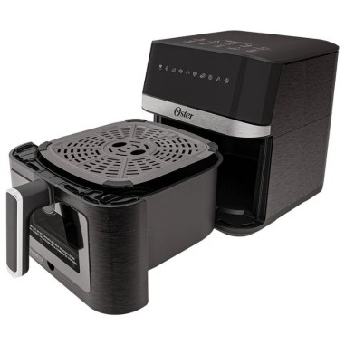 Freidora Oster Diamond Tech 6L con visor transparente