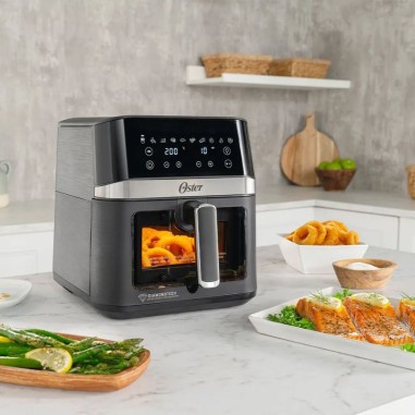 Freidora Oster Diamond Tech 6L con visor transparente