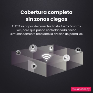 NVR EZVIZ Inalámbrico con HDMI + VGA – 8 Canales WiFi